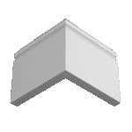 Плинтус Ultrawood Base 5500 i (2000 x 138 x 18 мм.)