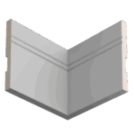Плинтус Ultrawood Base 5901 i (2000 x 150 x 15 мм.)