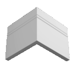 Плинтус Ultrawood Base 5901 i (2000 x 150 x 15 мм.)