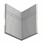 Плинтус Ultrawood Base 5902 (2440 x 230 x 15 мм.)