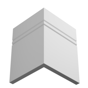 Плинтус Ultrawood Base 5902 i (2000 x 230 x 15 мм.)