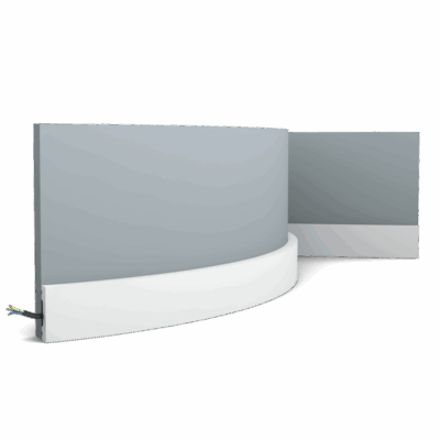 Гибкий плинтус SX162F SQUARE - Orac Decor