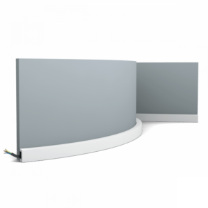 Гибкий U-образный плинтус CX190F U-PROFILE - Orac Decor