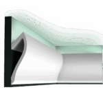 Профиль для освещения C371 SHADE - Orac Decor