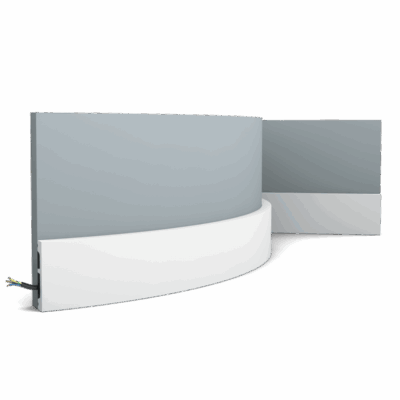 Гибкий плинтус SX157F SQUARE - Orac Decor