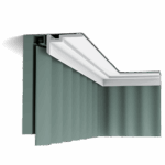 Скрытый карниз для штор CX197 U-STEPS - Orac Decor