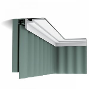 Скрытый карниз для штор CX197 U-STEPS - Orac Decor
