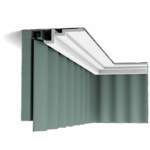 Скрытый карниз для штор CX196 U-STEPS - Orac Decor