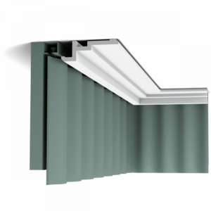 Скрытый карниз для штор CX196 U-STEPS - Orac Decor