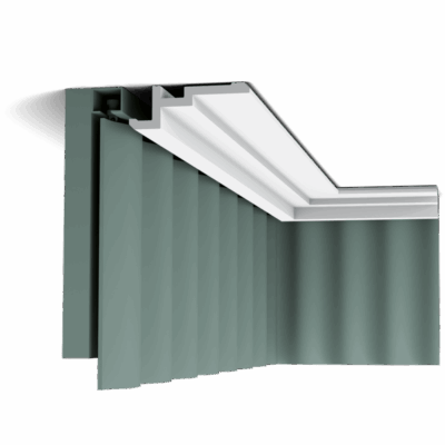 Скрытый карниз для штор CX196 U-STEPS - Orac Decor