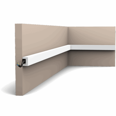 U-образный профиль с кабель каналом CX190 U-PROFILE - Orac Decor