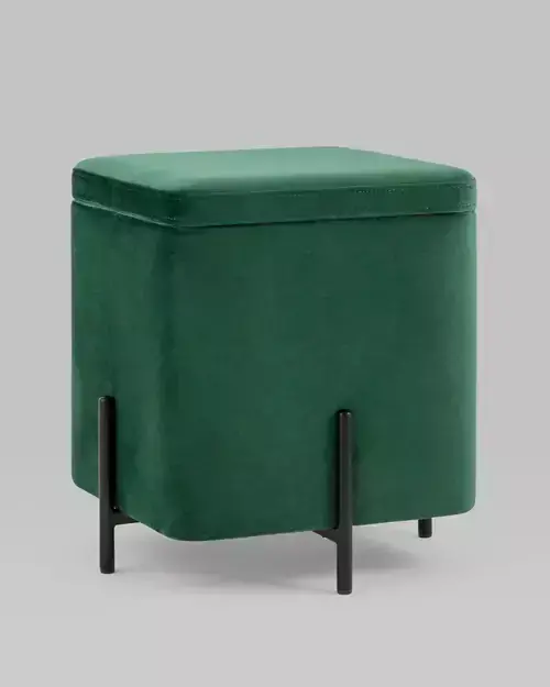 puf-grejs-velyur-kvadrat-zelenyj_gray