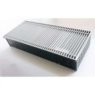 Techno Usual KVZ 350-140-2100 внутрипольный конвектор с естественной конвекцией Окрашенная алюминиевая по RAL 350х140х2100