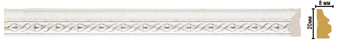 Молдинг Decomaster 103-42 20*8*2400