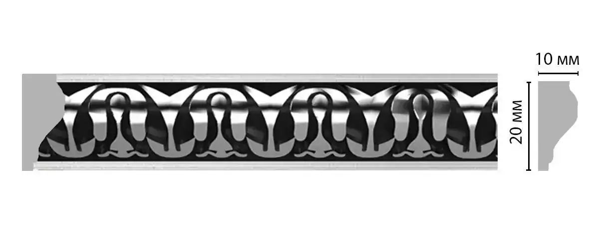 Молдинг DECOMASTER 103C-63 ДМ 20*10*2400 мм Молдинг DECOMASTER 103C-63 ДМ 20*10*2400 мм