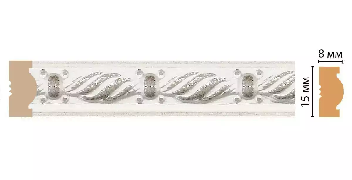 Молдинг Decomaster 105-15 15*8*2400 Молдинг Decomaster 105-15 15*8*2400