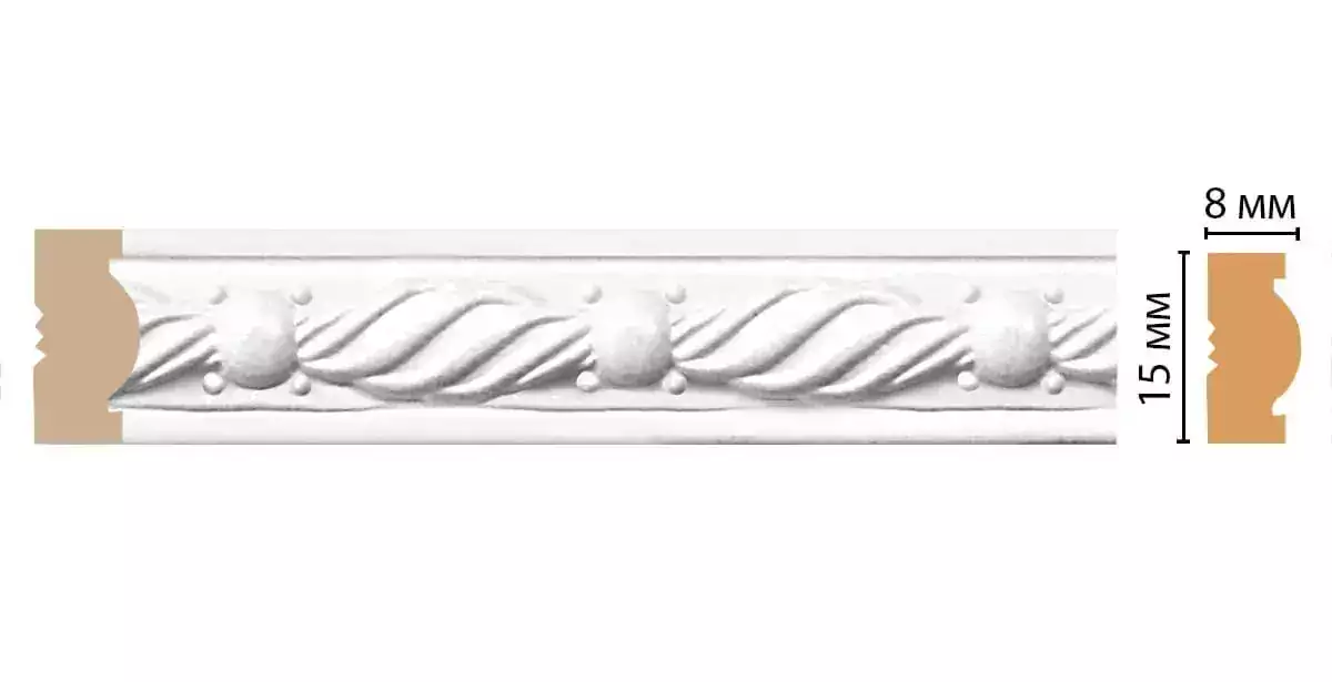 Молдинг Decomaster 105-16 15*8*2400 Молдинг Decomaster 105-16 15*8*2400