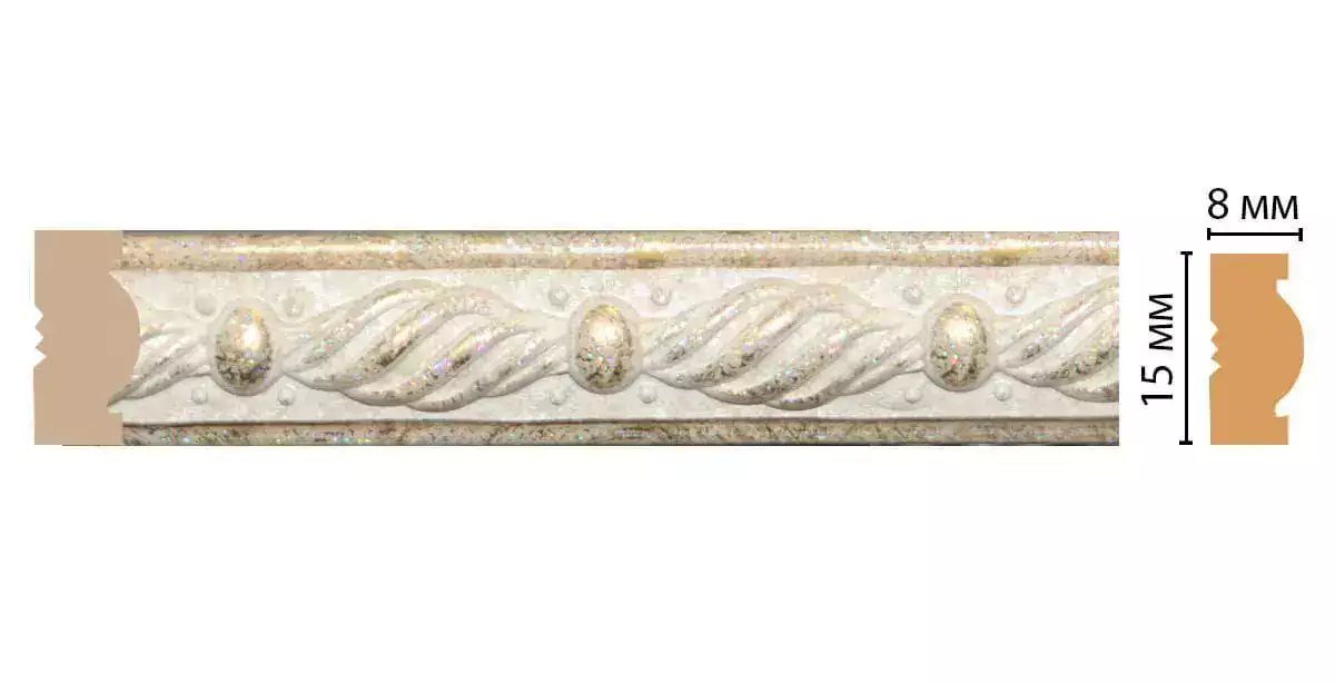 Молдинг Decomaster 105-18 15*8*2400 Молдинг Decomaster 105-18 15*8*2400