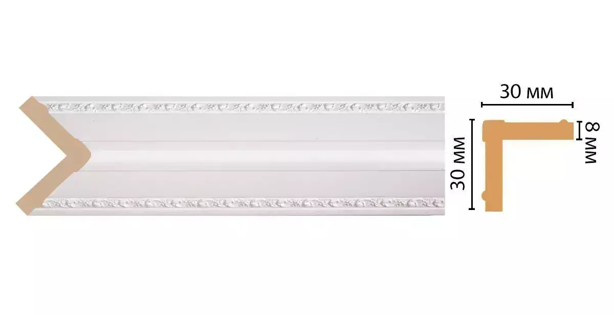 Угол Decomaster 116-115 30*30*2400 ДМ Угол Decomaster 116-115 30*30*2400 ДМ