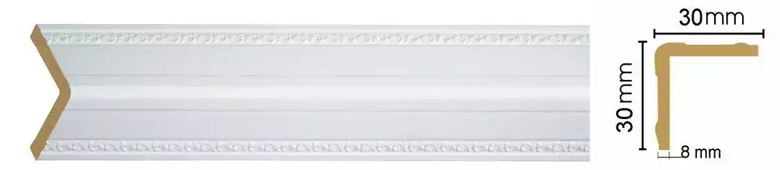 Угол Decomaster 116-115 30*30*2400 Угол Decomaster 116-115 30*30*2400