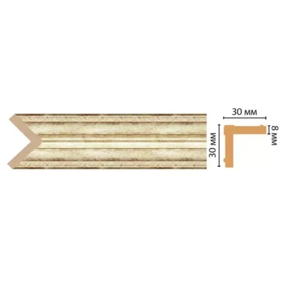 116-127 Угол DECOMASTER ДМ 30*30*2400 мм