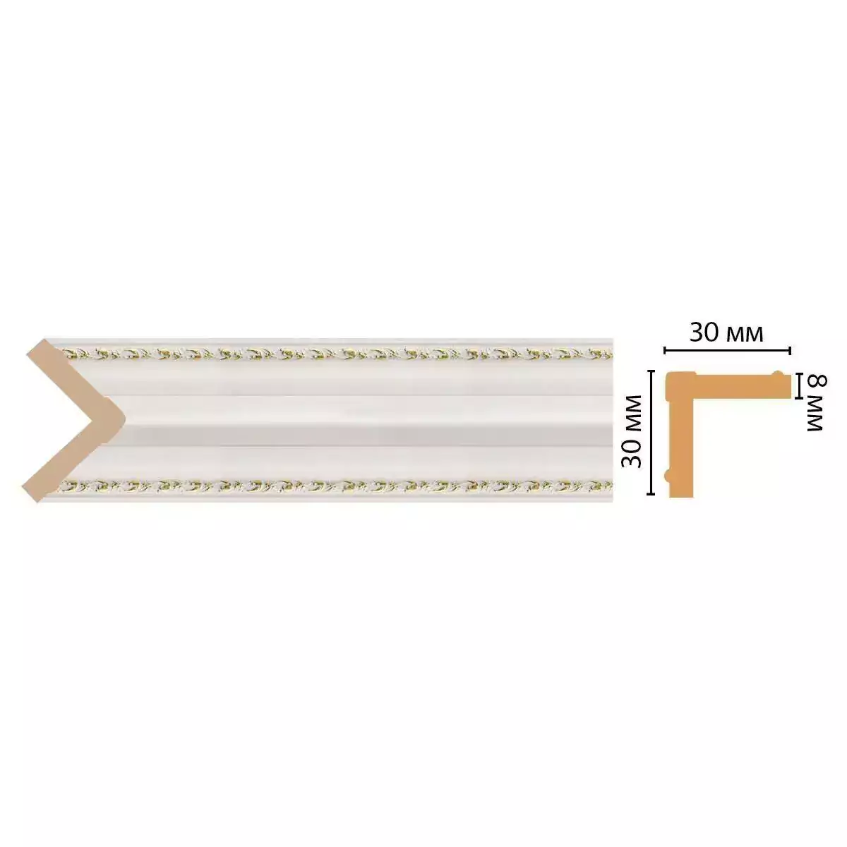 116-54 Угол DECOMASTER ДМ 30*30*2400 мм 116-54 Угол DECOMASTER ДМ 30*30*2400 мм