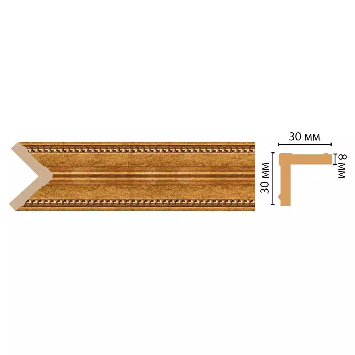 116-58 Угол DECOMASTER ДМ 30*30*2400 мм 116-58 Угол DECOMASTER ДМ 30*30*2400 мм