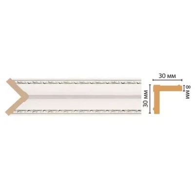 116-60 Угол DECOMASTER ДМ 30*30*2400 мм