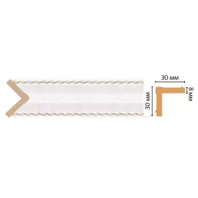116-7D Угол DECOMASTER ДМ 30*30*2400 мм
