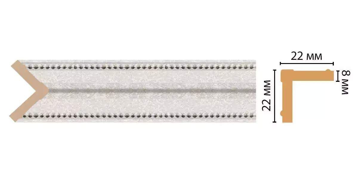 Угол Decomaster 116M-19D 22*22*2400 Угол Decomaster 116M-19D 22*22*2400