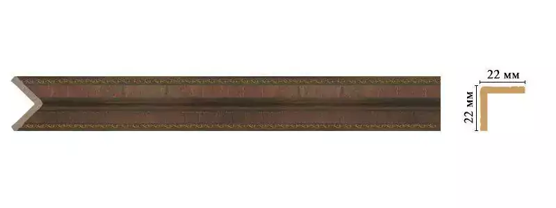 Угол Decomaster 116M-2 22*22*2400 Угол Decomaster 116M-2 22*22*2400