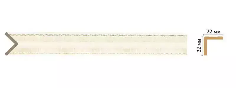 Угол Decomaster 116M-6 22*22*2400 Угол Decomaster 116M-6 22*22*2400