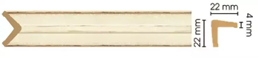Угол Decomaster 116S-1028 22*22*2400