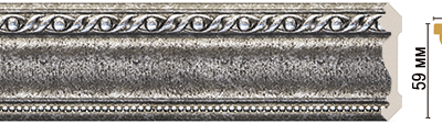 Карниз потолочный Decomaster 123-44 59*59*2400