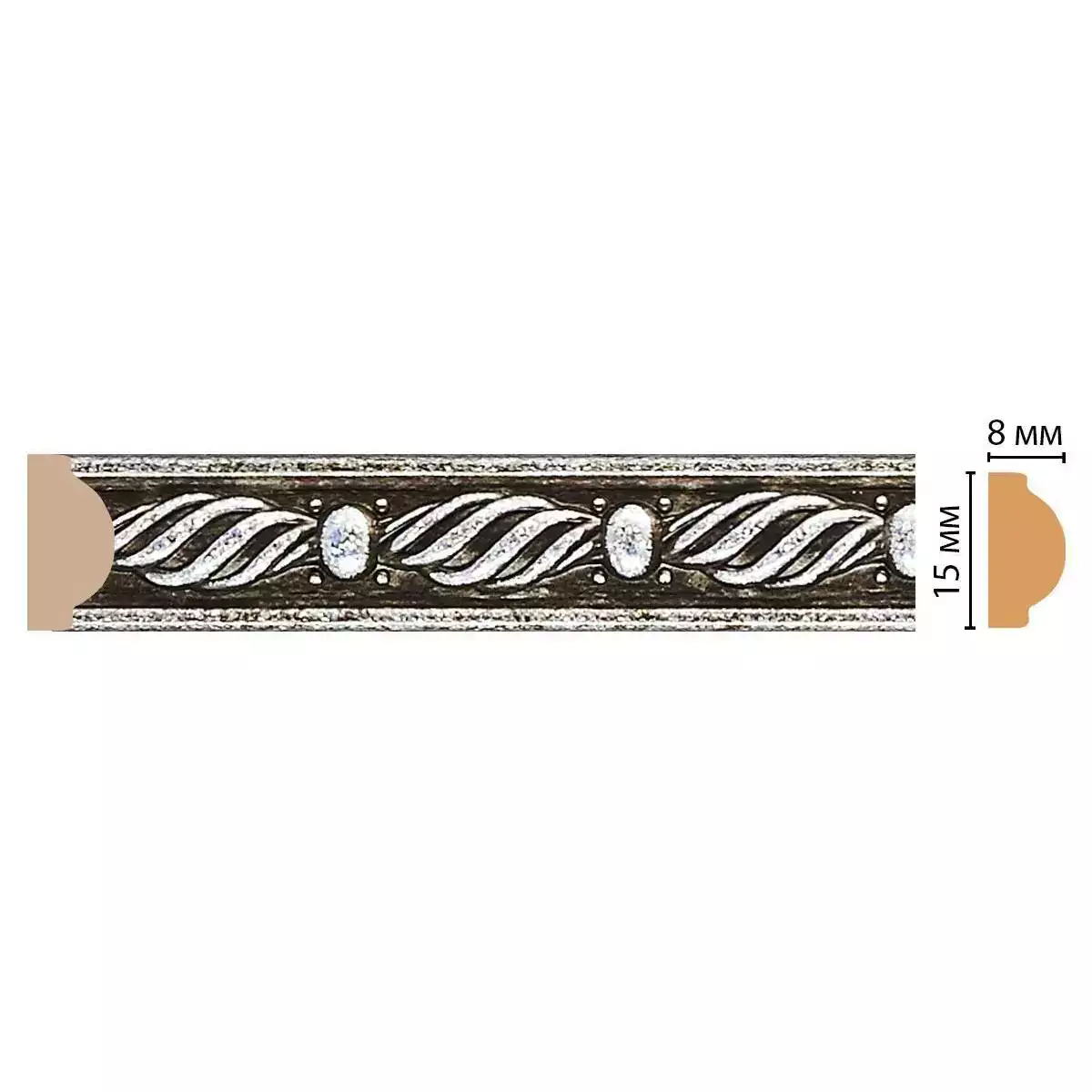 130-29 Молдинг DECOMASTER ДМ 15*8*2400 мм 130-29 Молдинг DECOMASTER ДМ 15*8*2400 мм
