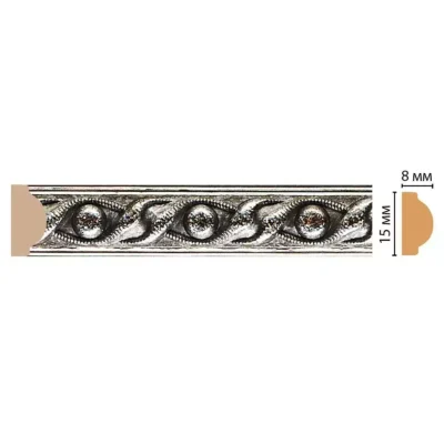 130-44 Молдинг DECOMASTER ДМ 15*8*2400 мм