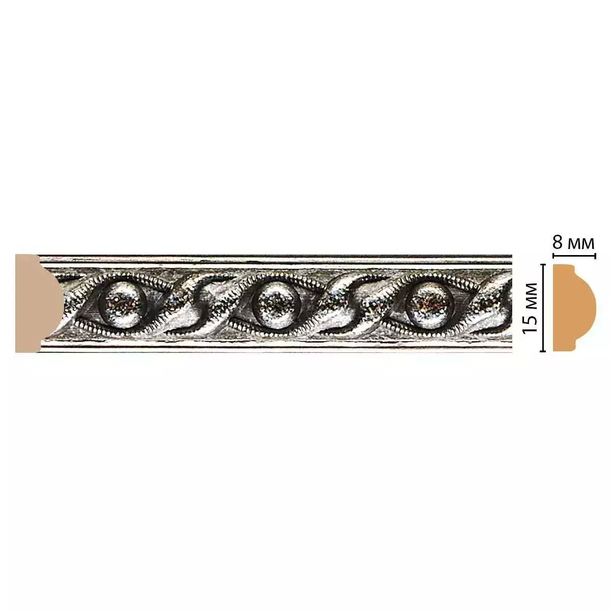 130-44 Молдинг DECOMASTER ДМ 15*8*2400 мм 130-44 Молдинг DECOMASTER ДМ 15*8*2400 мм