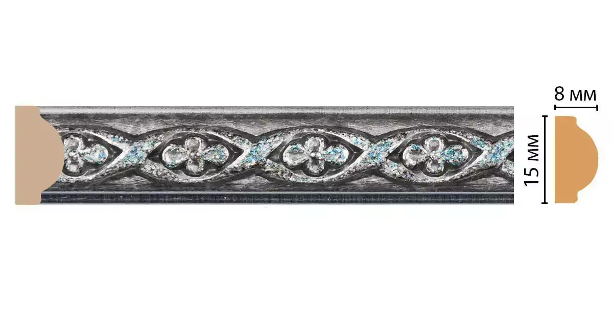Молдинг Decomaster 130-55 15*8*2400 ДМ Молдинг Decomaster 130-55 15*8*2400 ДМ