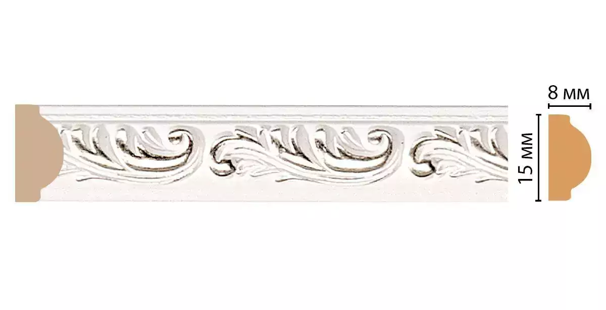Молдинг Decomaster 130-60 ДМ 15*8*2400 Молдинг Decomaster 130-60 ДМ 15*8*2400