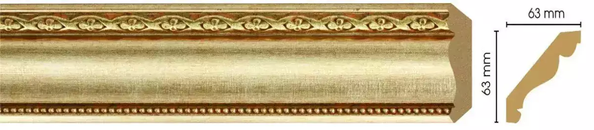 Карниз потолочный Decomaster 146-933 63*63*2400