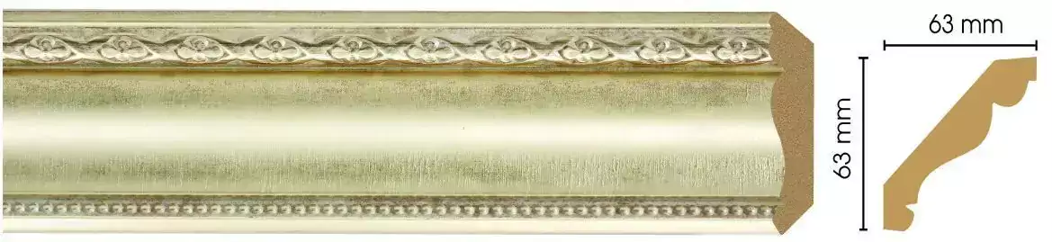 Карниз потолочный Decomaster 146-937 63*63*2400