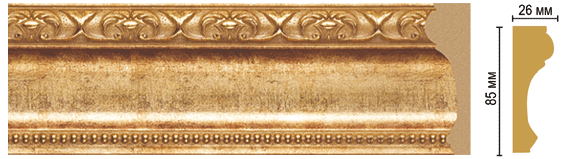 Молдинг Decomaster 147-126 84*26*2400
