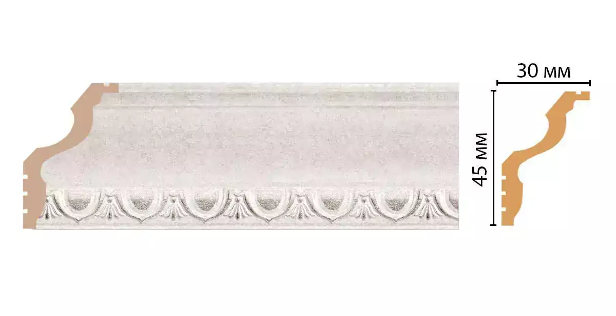 Карниз потолочный Decomaster 148D-19D ДМ 45*30*2400 Карниз потолочный Decomaster 148D-19D ДМ 45*30*2400