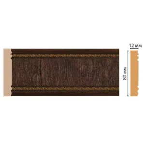 150-1 Молдинг DECOMASTER ДМ 80*12*2400 мм