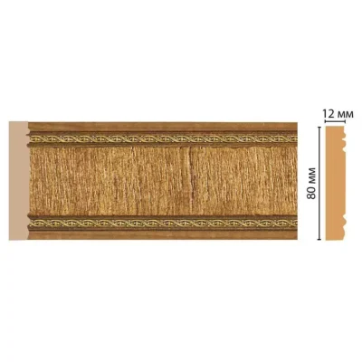 150-4 Молдинг DECOMASTER ДМ 80*12*2400 мм
