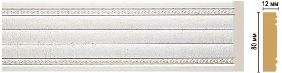 Молдинг Decomaster 150-42 80*12*2400
