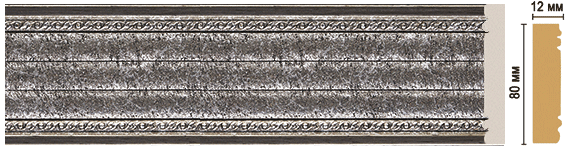 Молдинг Decomaster 150-44 80*12*2400