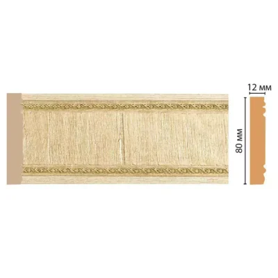 150-5 Молдинг DECOMASTER ДМ 80*12*2400 мм