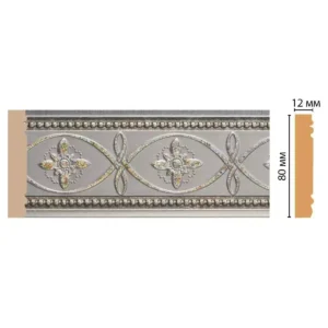 150-55 Молдинг DECOMASTER ДМ 80*12*2400 мм