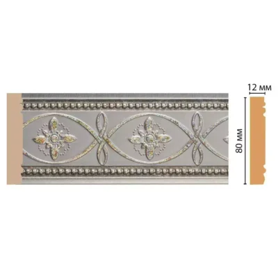 150-55 Молдинг DECOMASTER ДМ 80*12*2400 мм